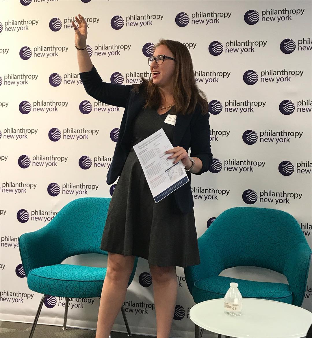 An event at Philanthropy NY about disaster philanthropy